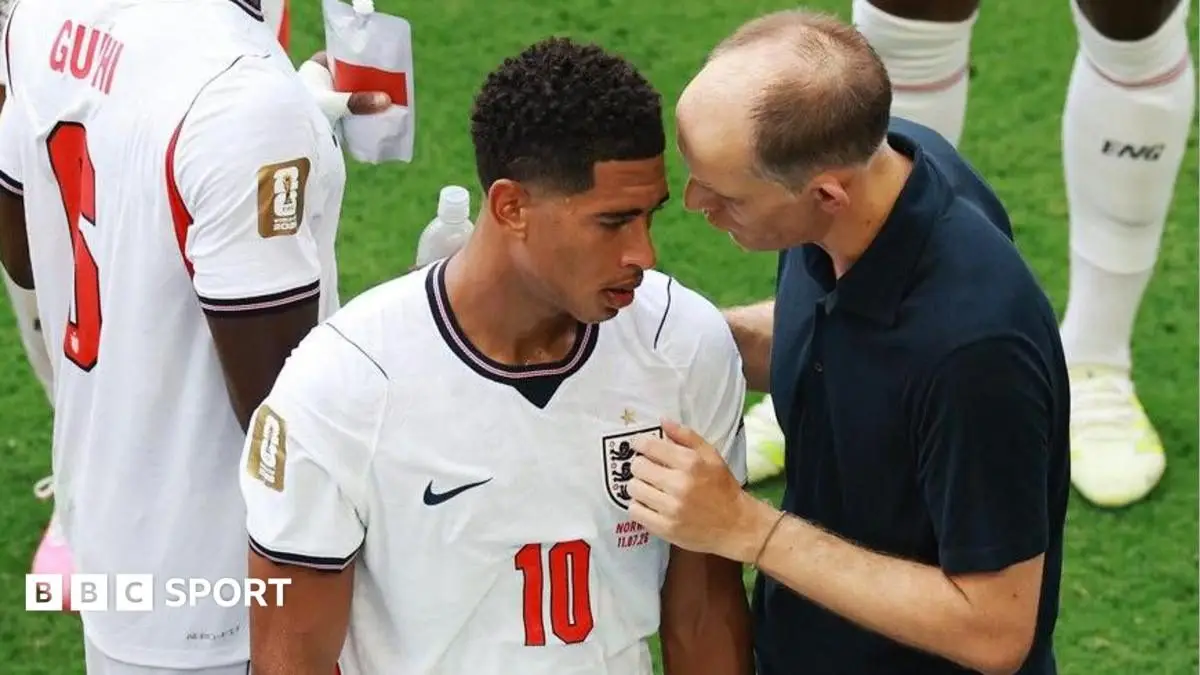 世界杯2026：图赫尔对“幸运”的英格兰感到愤怒 - 但贝林厄姆为球员辩护